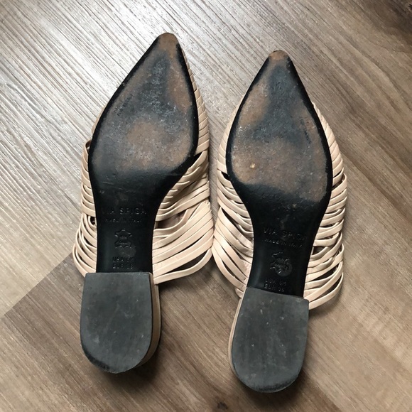 Via Spiga leather pointy toe mules - Picture 6 of 9